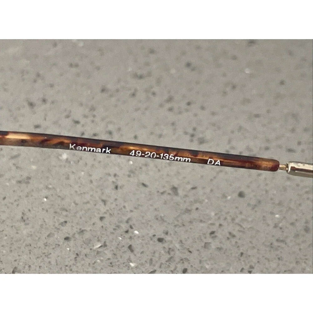 KENMARK DA Destiny D106 EYEGLASSES FRAMES ONLY TORTOISE 49-20-135 full rim squar